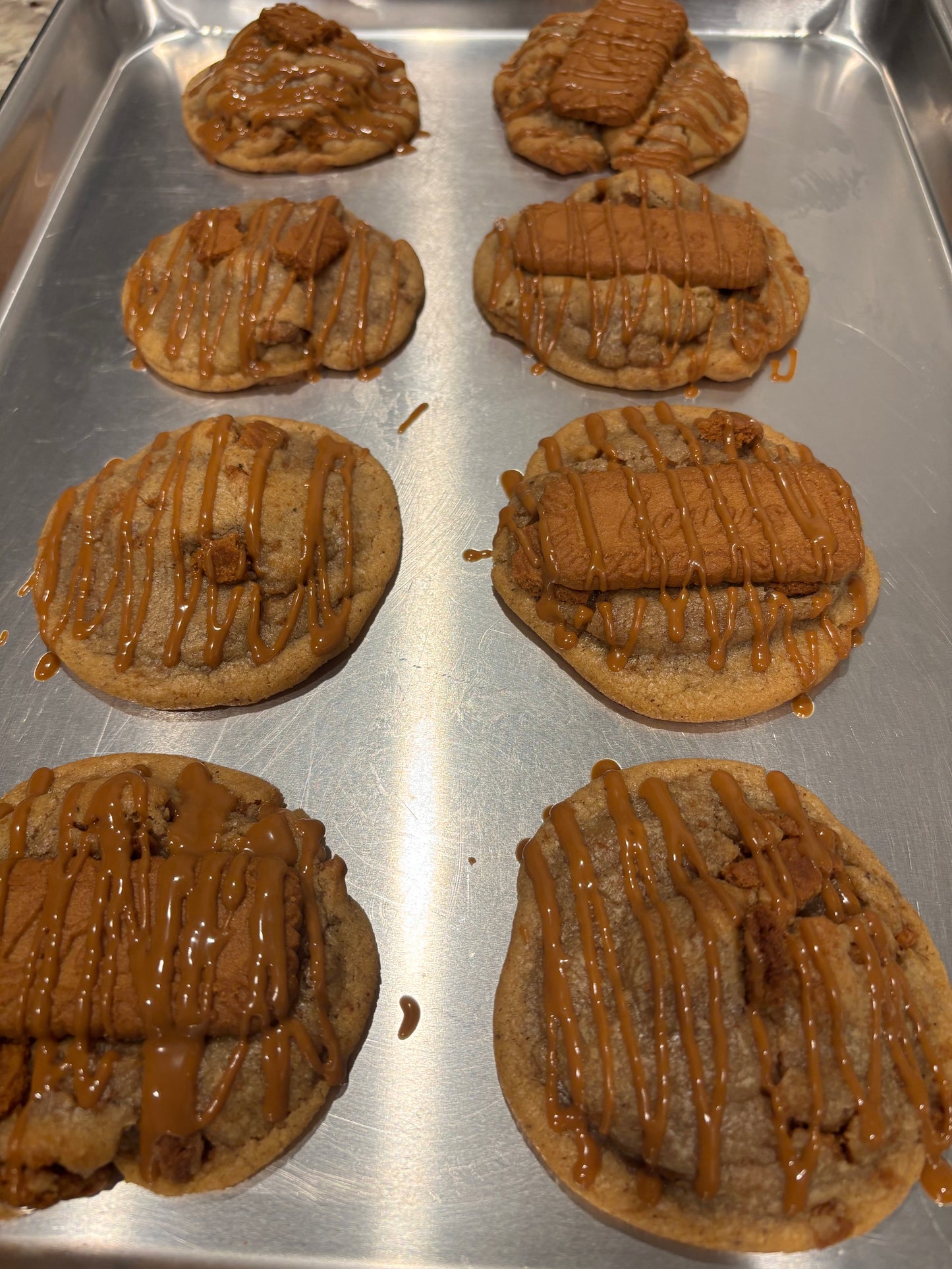 Cinnamon biscoff cookies
