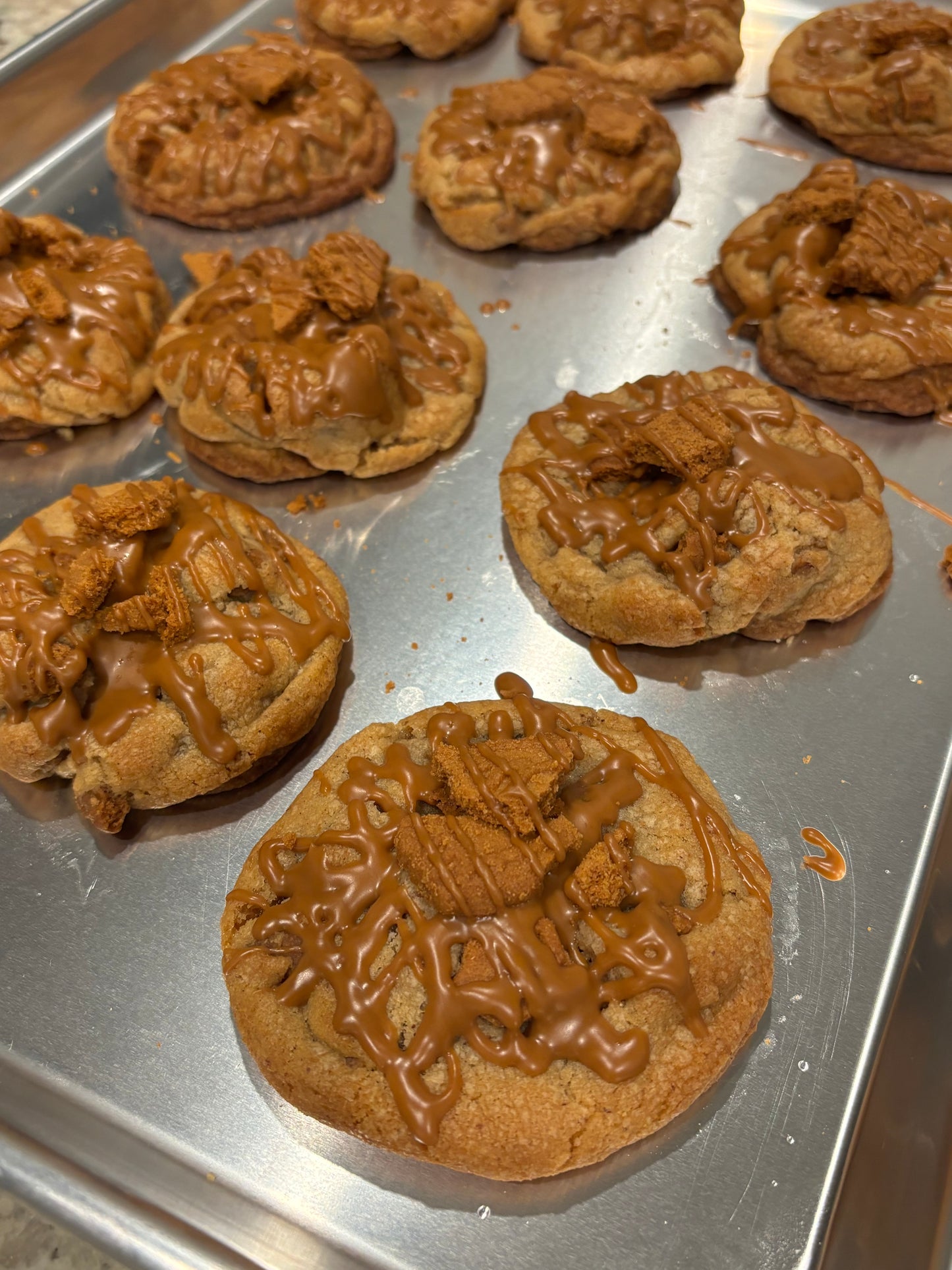 Cinnamon biscoff cookies