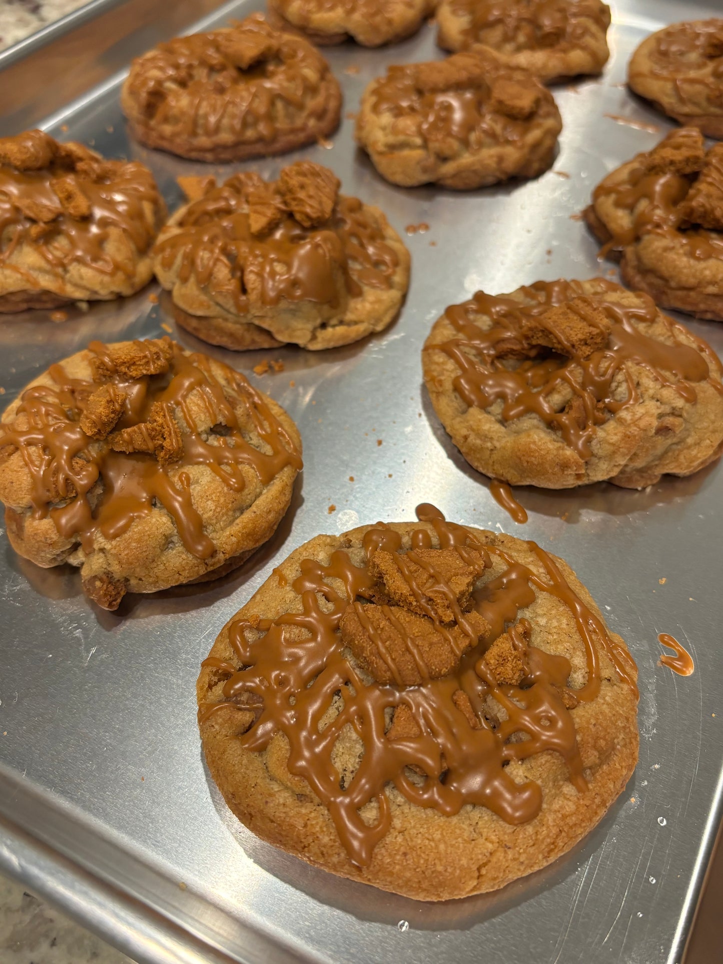 Cinnamon biscoff cookies