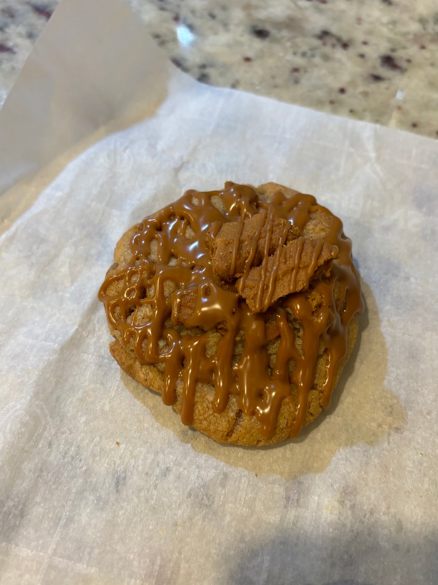 Cinnamon biscoff cookies