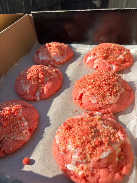 Strawberry Krumble cookies