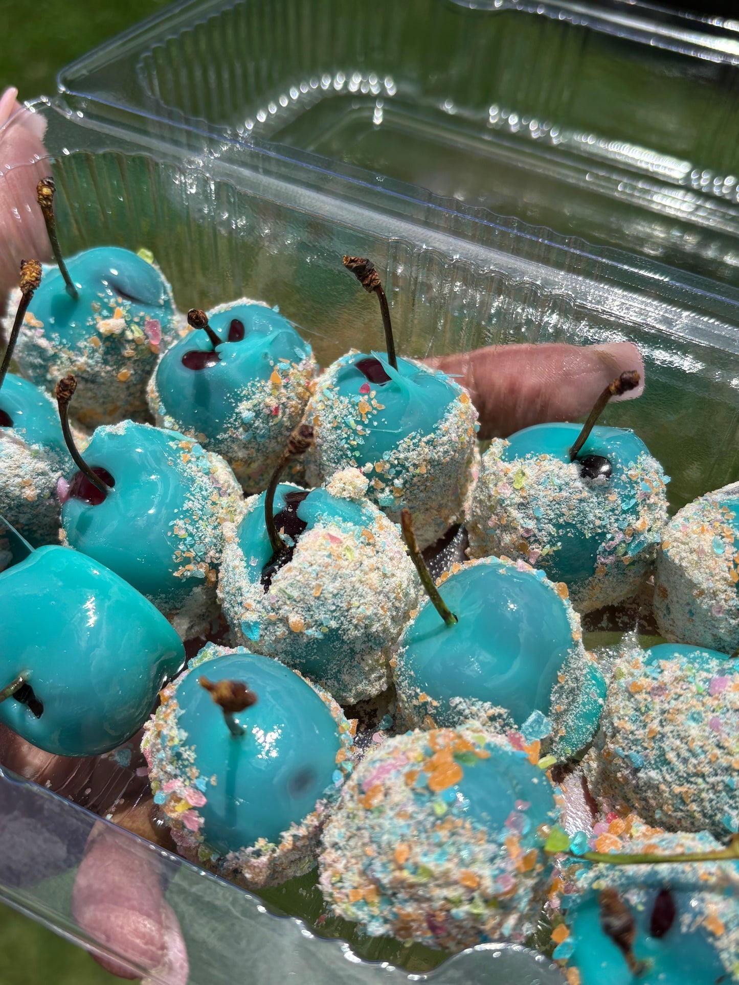 Candy cherries