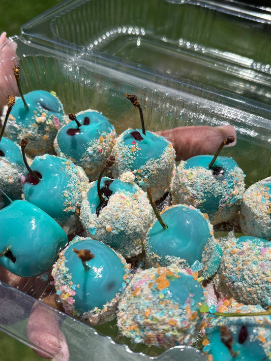 Candy cherries