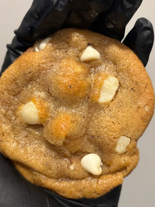 White chocolate macadamia nut cookies