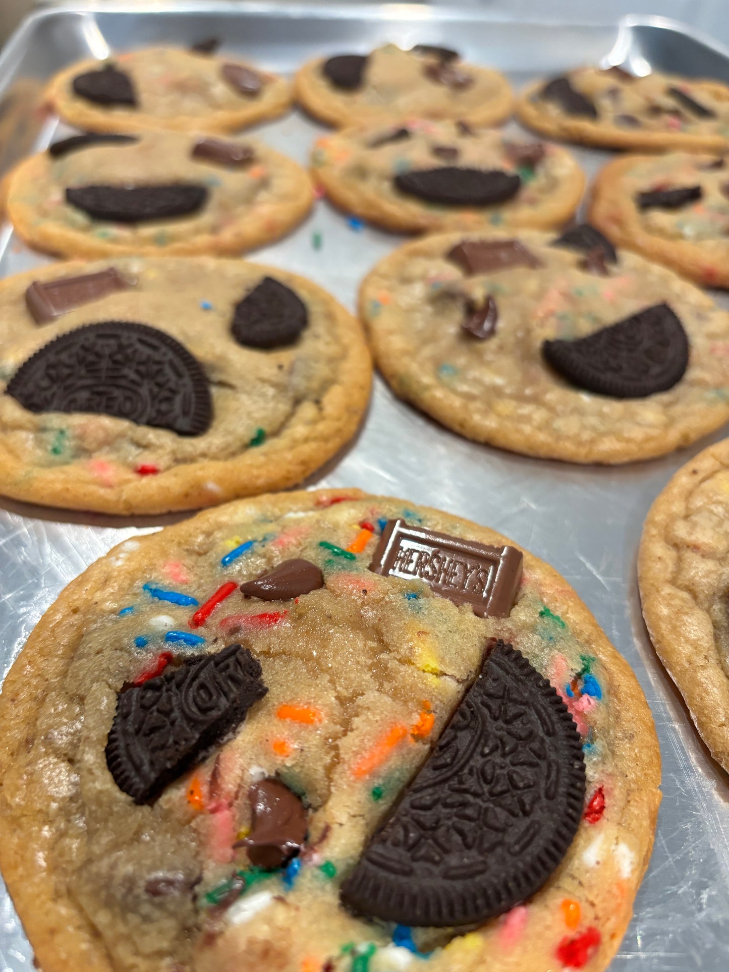 Funfetti Chocolate chip cookies 🍪