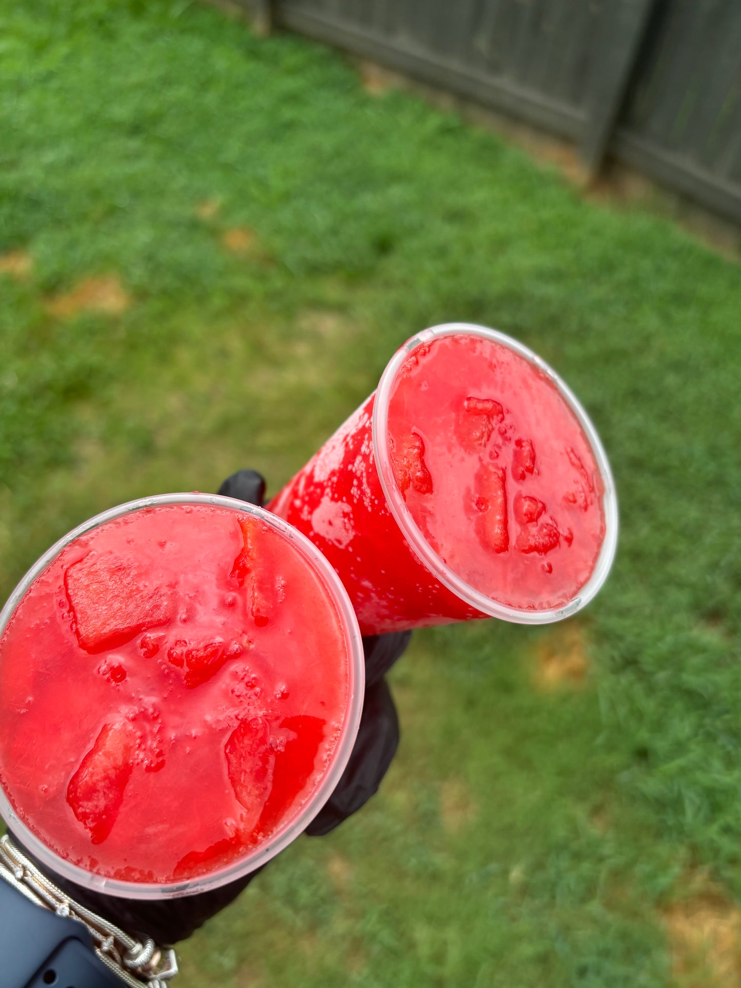 Watermelon Frozen fruit cups 🍉