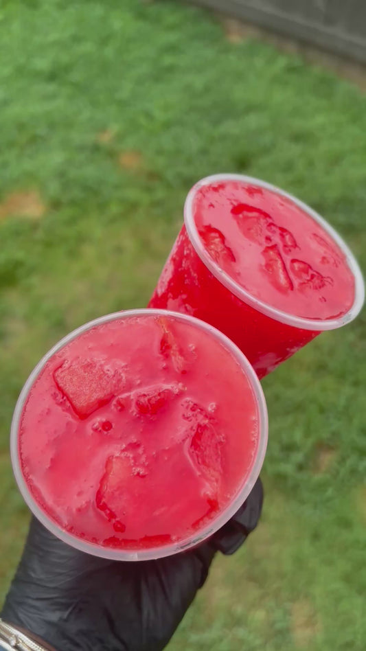 Watermelon Frozen fruit cups 🍉