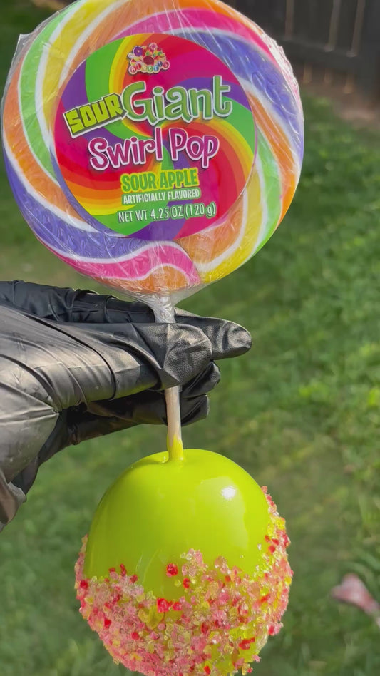Lollipop candy apples  🍭🍏